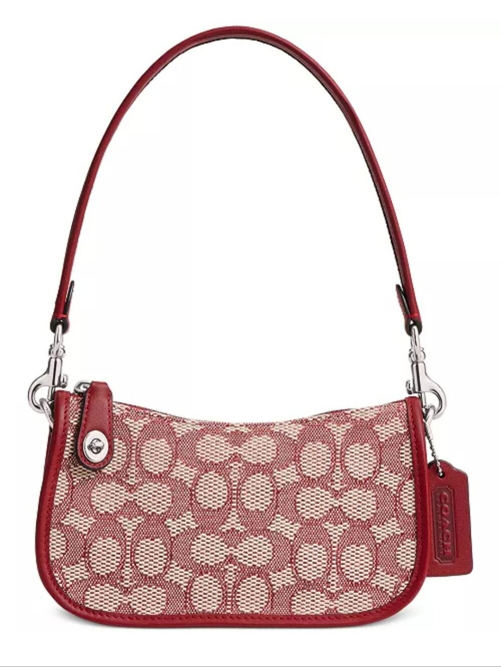 Coach Originals Signature Jacquard Swinger 20 Shoulder Bag - Picture 13 of 15